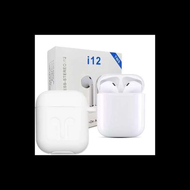 TWIN I12 With CASE Sensors Touch And Window Wireless Earphone V5.0