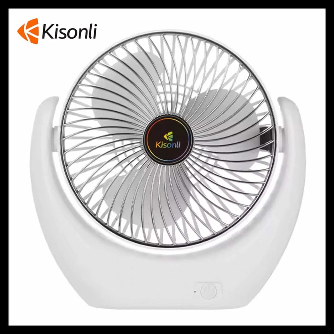KISONLI F105 DESKTOP COOLING FANS RECHARGEABLE BATTERY