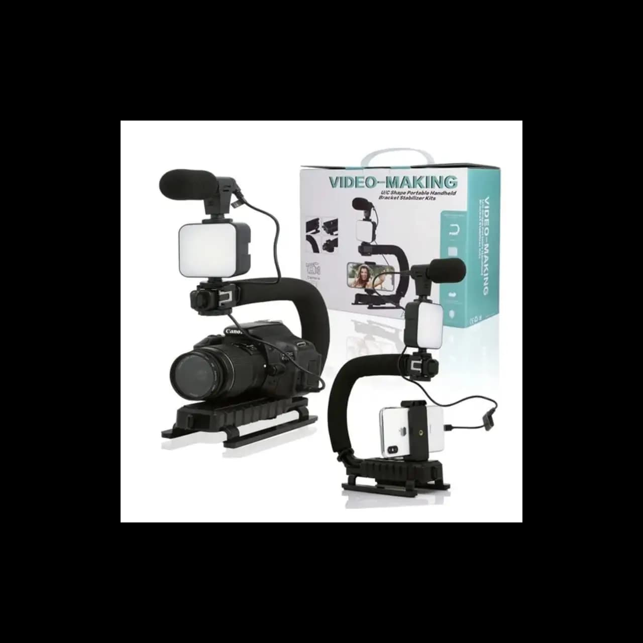 AY-49U U SHAPED VIDEO MAKING HANDHELD STABILIZER KIT