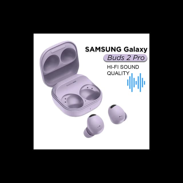 SAMSUNG Galaxy Buds 2 Pro True Wireless Bluetooth Earbuds Bora Purple