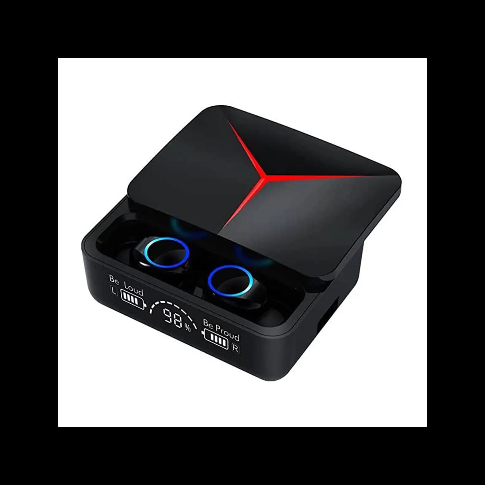 M90 PRO EARBUDS TWS BLUETOOTH 5.2 HEADPHONES TOUCH CONTROL EARPHONES LED DISPLAY HEADSET 9D HIFI QUAILTY