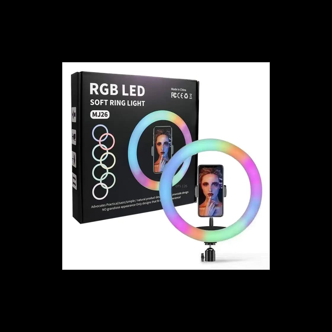 26CM MJ26 10.2 RGB LED SOFT RING LIGHT
