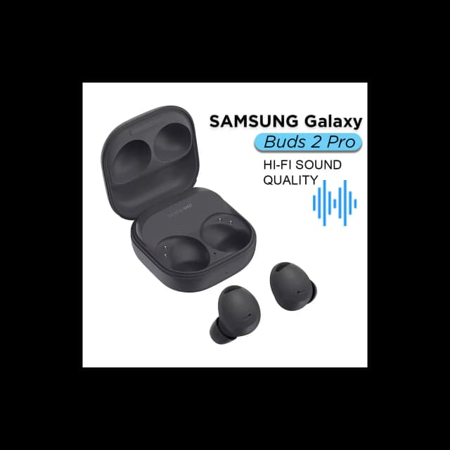 SAMSUNG Galaxy Buds 2 Pro True Wireless Bluetooth Earbuds Black